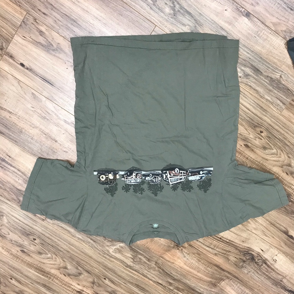 Newport Olive Green Short Sleeve Tee